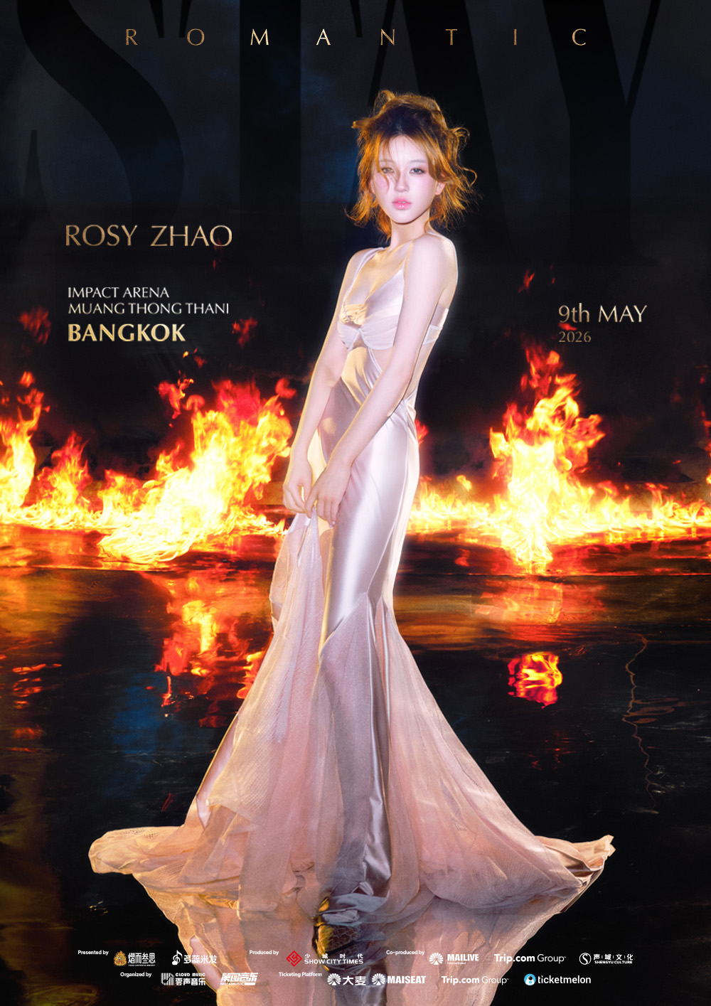 Rosy Zhao "Stay Romantic" Concert in Bangkok 2026